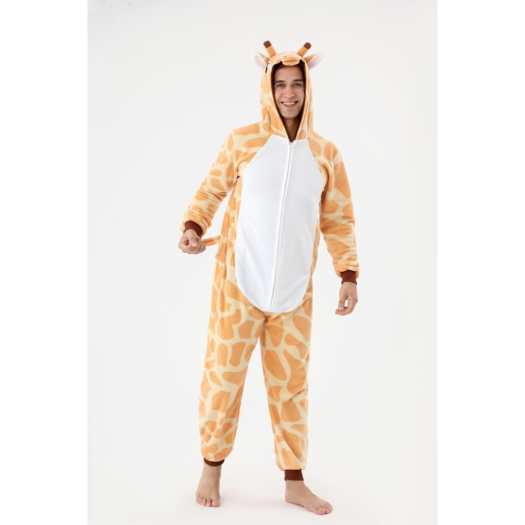 Onesie Animal Fleece Pajamas Halloween Cosplay Costumes Sleepwear Party Wear