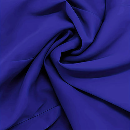 Women's Elegant V-Neck Cross-Wrap A-Line Dress With Belt & Ruffled Hem - Office & Casual Solid Dress For Spring&Summer