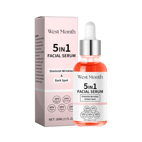 West&Month All-In-One Serum For Skin Improvement Vitamin C Even-Brightening Niacinamide Serum